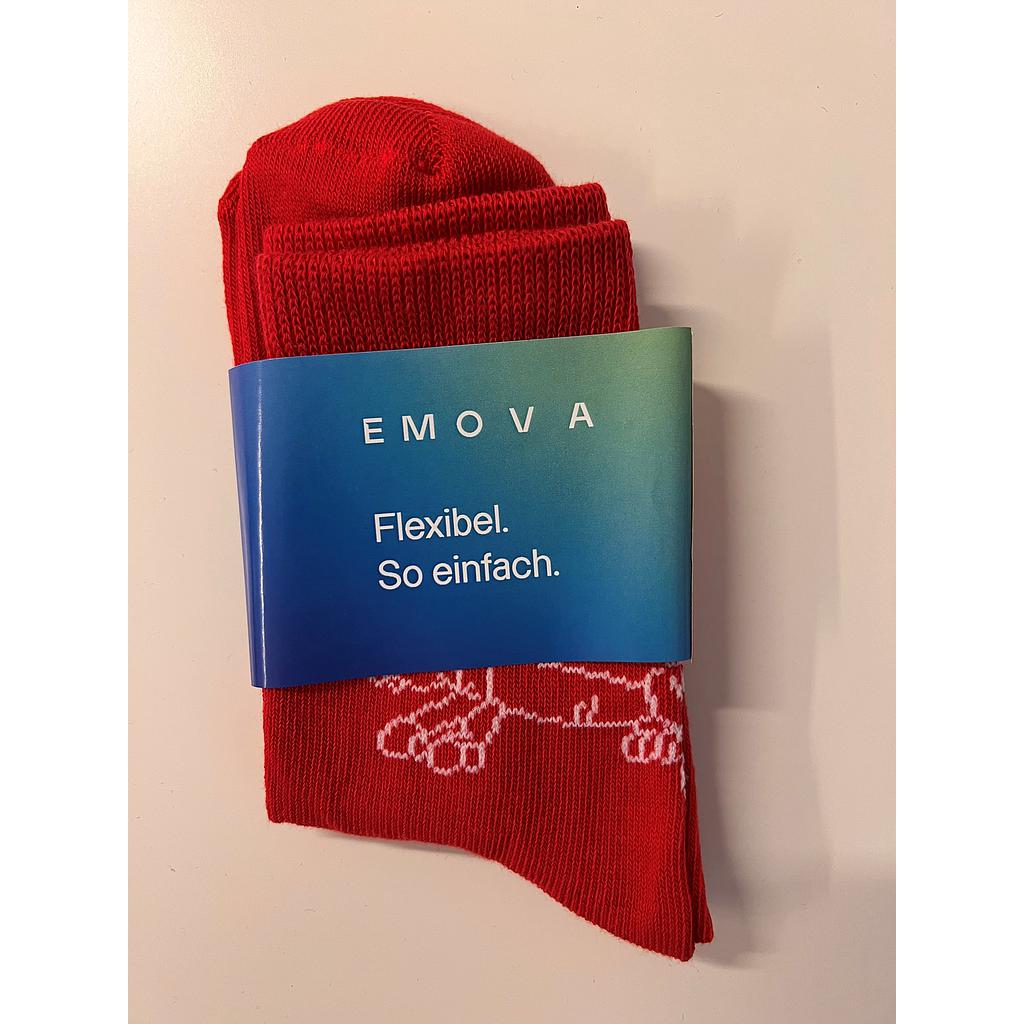 Kindersocken rot 25-27