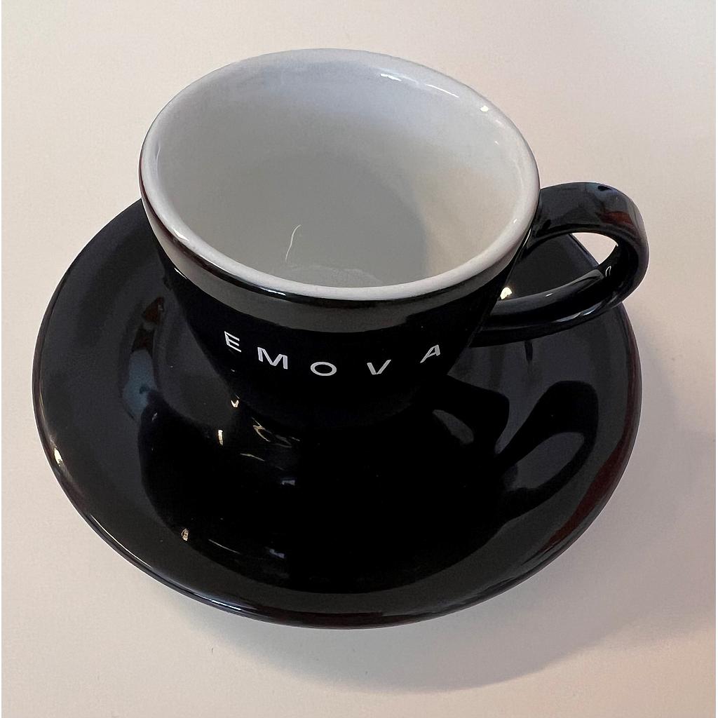 Espresso CARLO Tasse mit Untertasse - 6 Stk./Karton