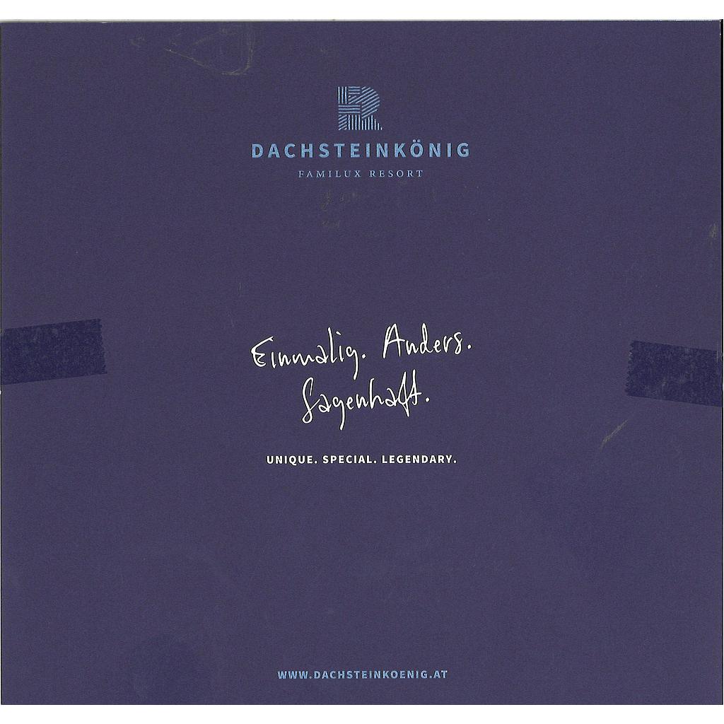 D008 VIP Welcome Card Dachsteinkönig