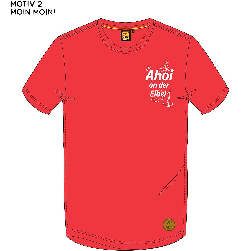 M4418 T-Shirt "HAM" Damen rot M