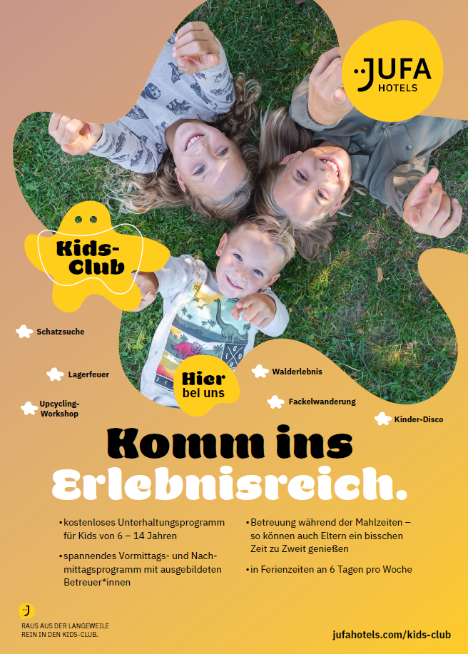 D2025 Plakat Kids Club Hier bei uns per Stk.