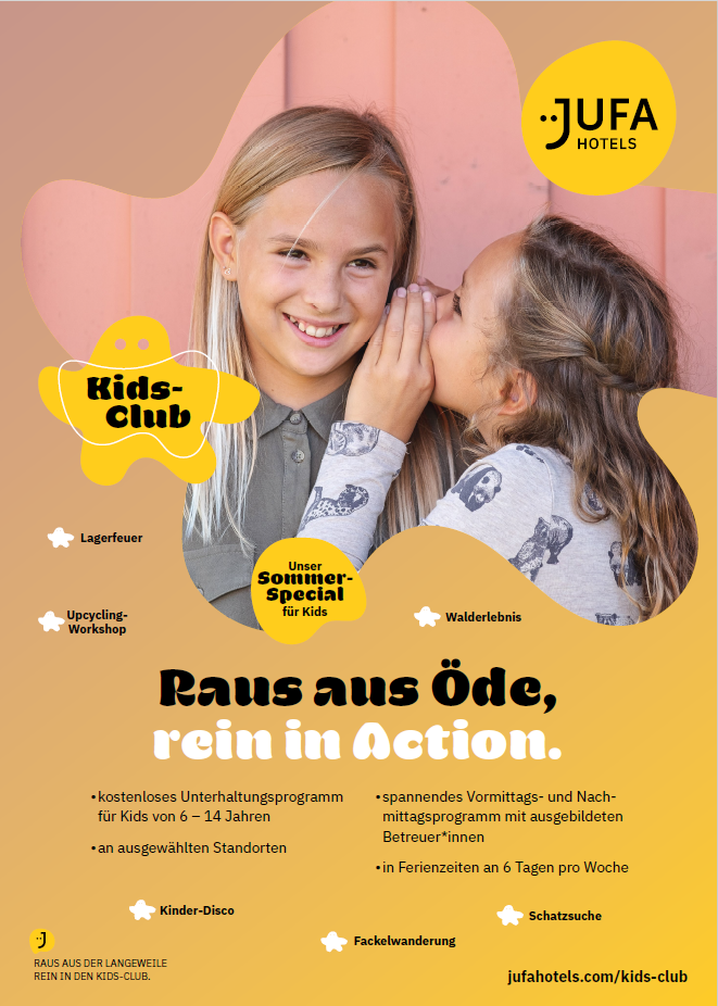 D2026 Plakat Kids Club Unser Sommer Special per Stk.