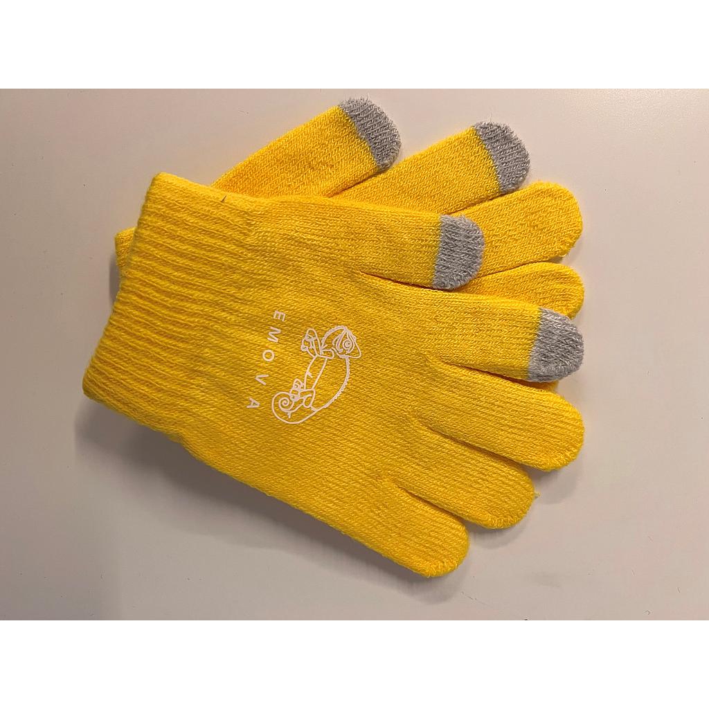 Handschuhe Kinder gelb