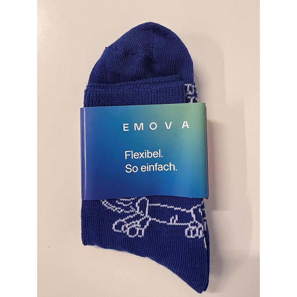 Kindersocken blau 25-27