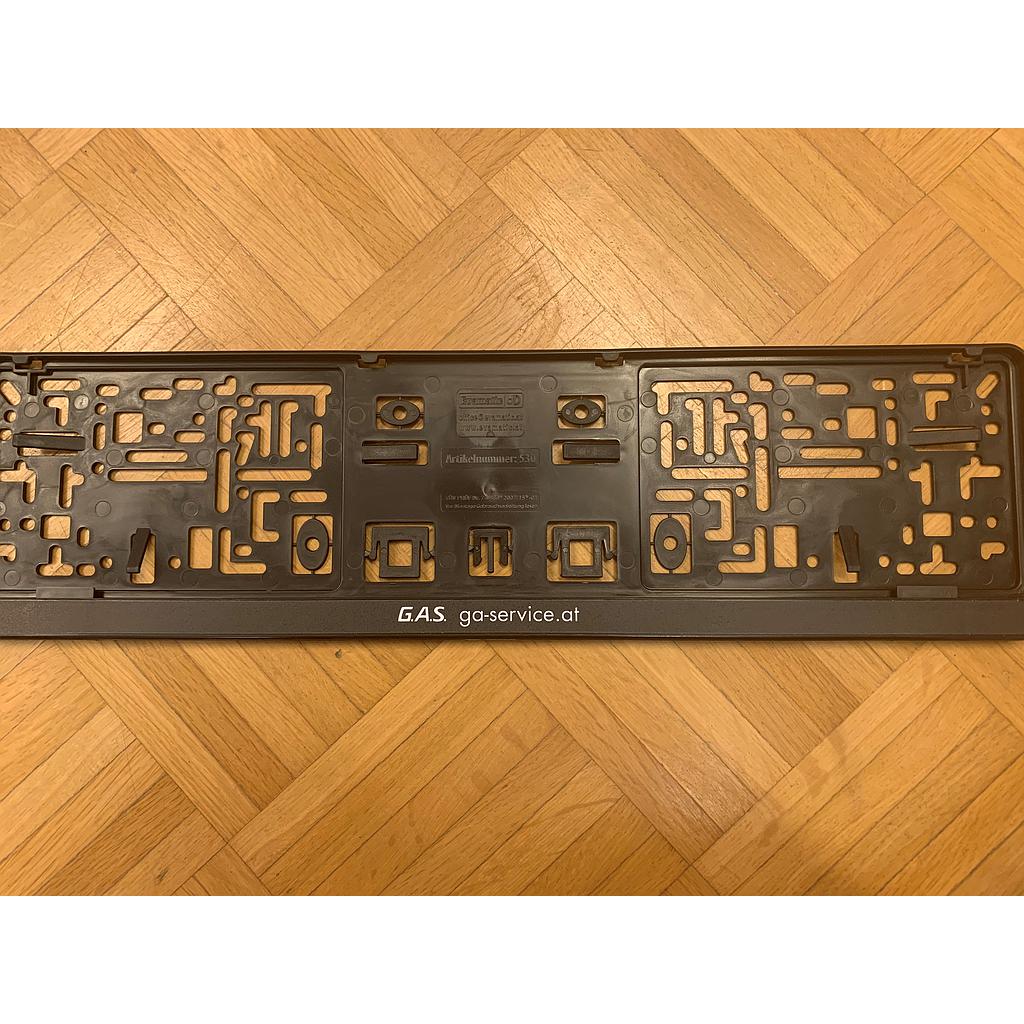 Kennzeichenhalterung